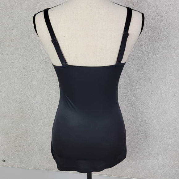 Maidenform Black Cover Your Bases SmoothTec Cami Shapewear Sz L NEW - Picture 4 of 16